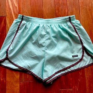 Teal athleta athletic shorts